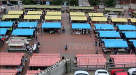Leeds Outdoor Market Time Lapse