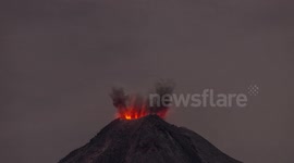 Colima volcano erupts in Mexico