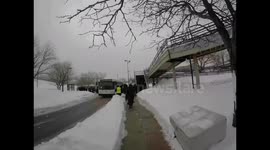 Timelapse of walk through Boston