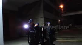 Police clear south London housing protesters