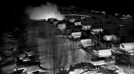 Huge sinkhole threatens Russian habitations