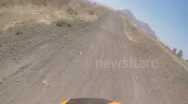 Motocross jump fail!