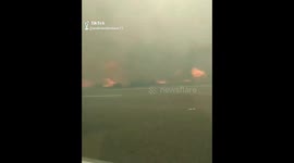 In the heart of the Vacaville wildfire