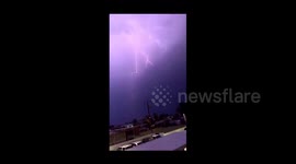 'Crawler' lightning show In Tempe, Arizona