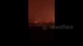 US: LNU Lightning Complex Fire Continues To Burn In Northern California 2