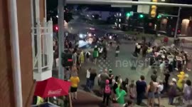 Cars drive Into BLM protesters in Iowa City