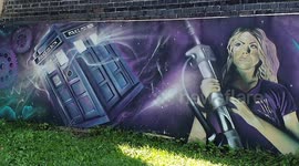 Swindon Intro Billie Piper Street Art