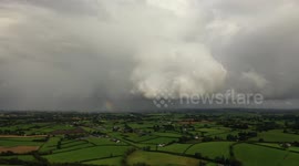 Storm Clouds By Drone