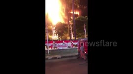 Fire engulfs Attorney General’s Office building in Indonesian capital
