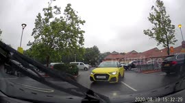 Near miss caught on dashcam bad drivers UK