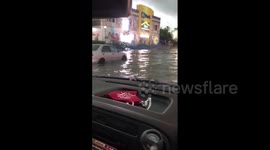 Tropical Storm Laura brings heavy rain and severe flooding across Jamaica