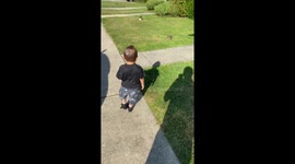 The Hurtt Twins Play Football at 29 months
