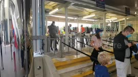 Entering Parc des Princes (part of a series of videos about the UEFA Champions League final, watching the live broadcast at Parc des Princes, Paris, after having hitchhiked for 200 km, getting offered a ticket on match day)