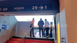 Entering Parc des Princes  (part of a series of videos about the UEFA Champions League final, watching the live broadcast at Parc des Princes, Paris, after having hitchhiked for 200 km, getting offered a ticket on match day)