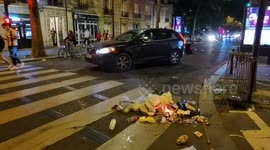 Angry fans damage (part of a series of videos about the UEFA Champions League final, watching the live broadcast at Parc des Princes, Paris, after having hitchhiked for 200 km, getting offered a ticket on match day)