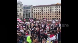 Belarus: Mass Opposition Protests Continue In Minsk 3