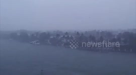 Florida hit with heavy rain and wind as Tropical Storm Laura approaches