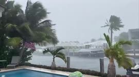 Heavy rains hits Florida as Tropical Storm Laura looms