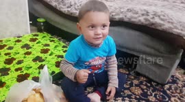 my 3 year old son shows trick