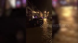 Storm Francis causes flash floods in Ireland