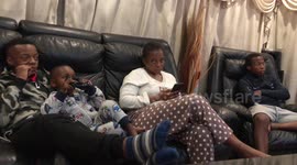 Family's hilarious reaction to daughter's 'influencer prank'