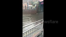 UK: Storm Francis Brings Torrential Rain To London Region 3