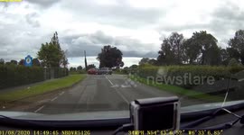 Dash Cam Captures Car Crash