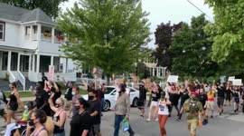 Kenosha March through the Neighborhood