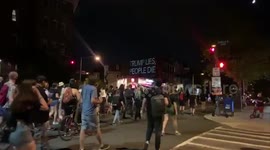 Packs of protesters gather in Washington D.C. after Jacob Blake shooting