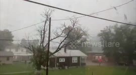 US: Severe Thunderstorm Strikes Across West Virginia