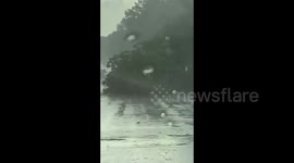 US: Severe Thunderstorm Batters Coastal New England 2