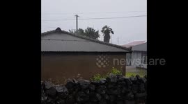 Typhoon Bavi approaches South Korea