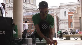 Protesters demand London Stock Exchange de-lists Mining company