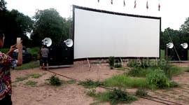 Eccentric businessman builds graveyard cinema to entertain spirits in Thailand