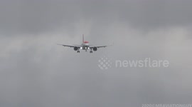 Planes at UK's Bristol Airport face difficult windy landings due to Storm Francis