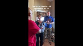 Tiktok Trend Goes Wrong. Social Services Called
