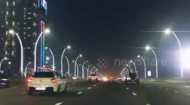 City view in the night