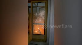 Protesters start fire inside court building in Oakland, California