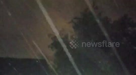 Heavy rain from Hurricane Laura hits homes in Texas