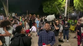 Chants on Night 4 of Kenosha Protests