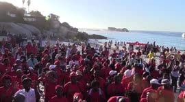 EFF gather to protest against South African security firm