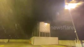 Hurricane Laura’s Ferocious Winds And Rain Lash Lafayette, Louisiana