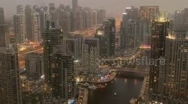 Most beautiful place in the world, amazing building in night view, dubai's best place for travel.