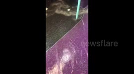 UK: Flood Water Seeps Into Bus Plying 61 Line Route In Glasgow