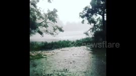 Hurricane Laura hits Arkansas
