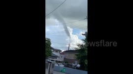 Japan: Huge Funnel Cloud Spotted Off Saitama, Kanto Region