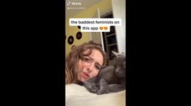 our girl squad is made up of the baddest feminists on tik tok!