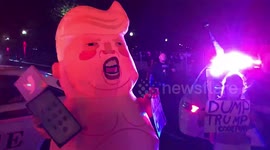 Protestors attempt to disrupt Trump acceptance speech during RNC