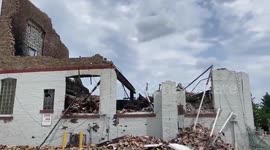 Aftermath footage of Kenosha unrest shows buildings and businesses destroyed