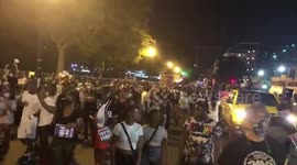 US: Crowd Gathers Outside White House To Drown Out Trump’s Nomination Acceptance Speech